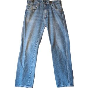 Wranglers Blue Jeans Mens Size 34x30 Vintage Made in USA
